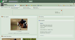 Desktop Screenshot of haj-l.deviantart.com