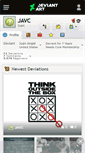 Mobile Screenshot of javc.deviantart.com