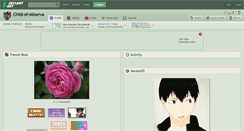 Desktop Screenshot of child-of-minerva.deviantart.com
