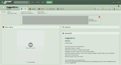 Desktop Screenshot of gaggeddrow.deviantart.com