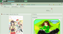 Desktop Screenshot of mycuttiepanda6.deviantart.com