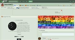 Desktop Screenshot of crazywirdo872.deviantart.com