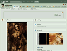 Tablet Screenshot of goldstyles.deviantart.com