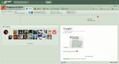 Desktop Screenshot of dragonlover4ever.deviantart.com