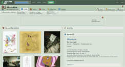 Desktop Screenshot of kikurukina.deviantart.com