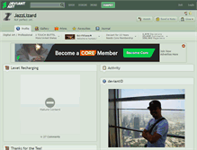 Tablet Screenshot of jazzlizard.deviantart.com