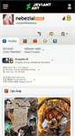 Mobile Screenshot of nebezial.deviantart.com