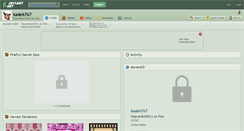 Desktop Screenshot of kade6767.deviantart.com