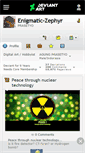 Mobile Screenshot of enigmatic-zephyr.deviantart.com