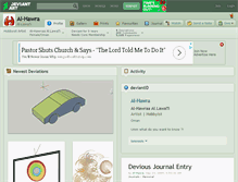 Tablet Screenshot of al-hawra.deviantart.com