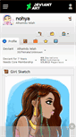 Mobile Screenshot of nohya.deviantart.com
