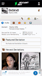 Mobile Screenshot of 0xgirx0.deviantart.com