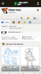 Mobile Screenshot of peter-hon.deviantart.com