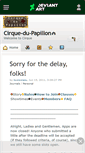 Mobile Screenshot of cirque-du-papillon.deviantart.com