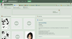 Desktop Screenshot of hurricane4help.deviantart.com