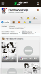 Mobile Screenshot of hurricane4help.deviantart.com
