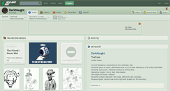 Desktop Screenshot of darknaught.deviantart.com