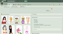 Desktop Screenshot of kii-chan.deviantart.com