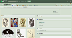 Desktop Screenshot of juliahchrist.deviantart.com