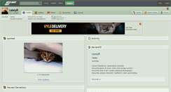 Desktop Screenshot of caseyr.deviantart.com