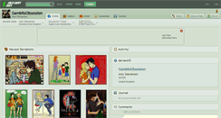 Desktop Screenshot of gambitsobsession.deviantart.com