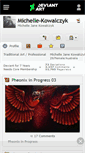Mobile Screenshot of michelle-kowalczyk.deviantart.com