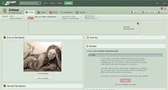 Desktop Screenshot of entissar.deviantart.com