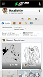 Mobile Screenshot of hasabattle.deviantart.com