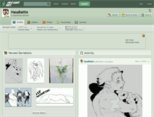 Tablet Screenshot of hasabattle.deviantart.com