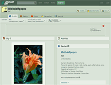 Tablet Screenshot of illicitxlollipopxx.deviantart.com
