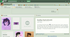 Desktop Screenshot of mysticallove22.deviantart.com