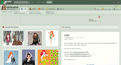 Desktop Screenshot of micha-sama.deviantart.com