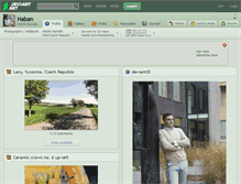 Tablet Screenshot of haban.deviantart.com