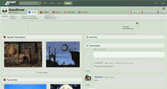 Desktop Screenshot of brandpower.deviantart.com