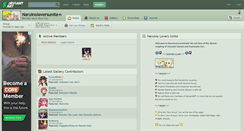 Desktop Screenshot of naruinoloversunite.deviantart.com