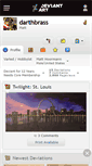 Mobile Screenshot of darthbrass.deviantart.com