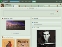 Tablet Screenshot of darthbrass.deviantart.com