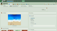 Desktop Screenshot of goblinfish.deviantart.com