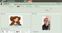Desktop Screenshot of herofan135.deviantart.com
