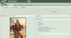 Desktop Screenshot of idonk.deviantart.com