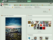 Tablet Screenshot of flixter.deviantart.com