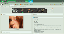 Desktop Screenshot of ankhacrow.deviantart.com
