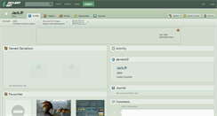 Desktop Screenshot of jackjp.deviantart.com