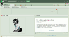 Desktop Screenshot of mkovic.deviantart.com