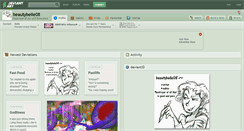 Desktop Screenshot of beautybelle08.deviantart.com