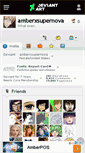 Mobile Screenshot of amberxsupernova.deviantart.com