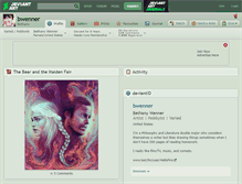 Tablet Screenshot of bwenner.deviantart.com