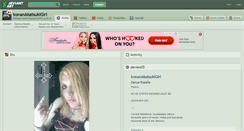 Desktop Screenshot of konanakatsukigirl.deviantart.com