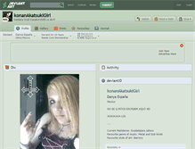 Tablet Screenshot of konanakatsukigirl.deviantart.com