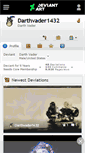 Mobile Screenshot of darthvader1432.deviantart.com